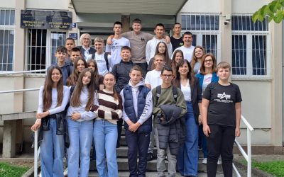 FOTO: Devetaši u posjeti Općinskom sudu Čapljina